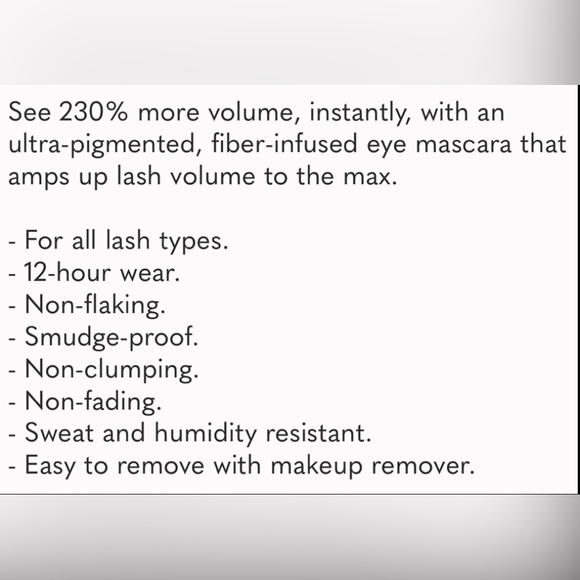 Clinique High Impact High-Fi Full Volume Mascara Full Size NEW - Picture 4 of 4